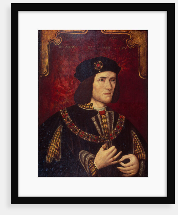 Portrait of King Richard III by English School