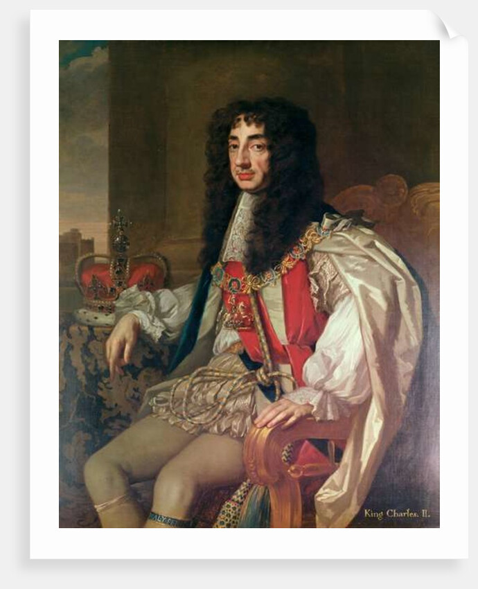 Portrait of Charles II by Peter Lely