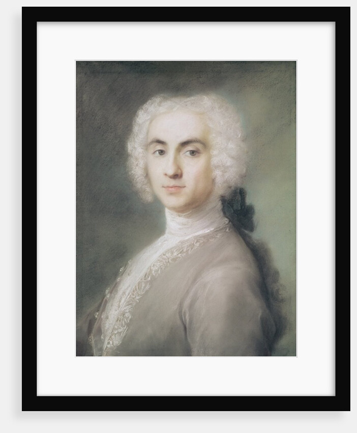 Portrait of a Man by Rosalba Giovanna Carriera