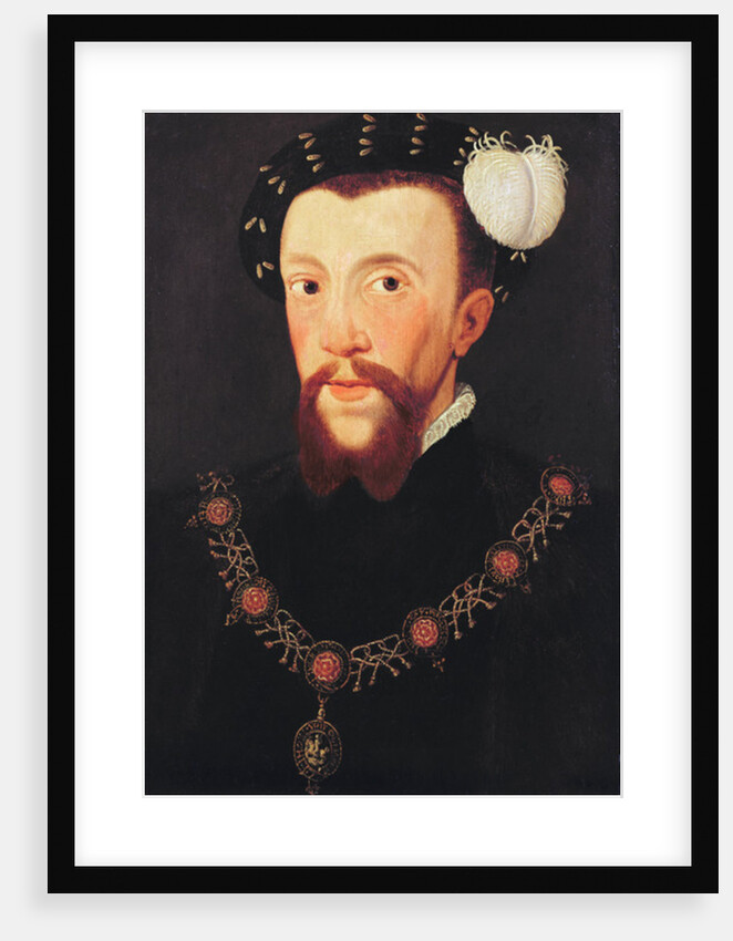 Portrait of Henry Howard, 1546 by School English