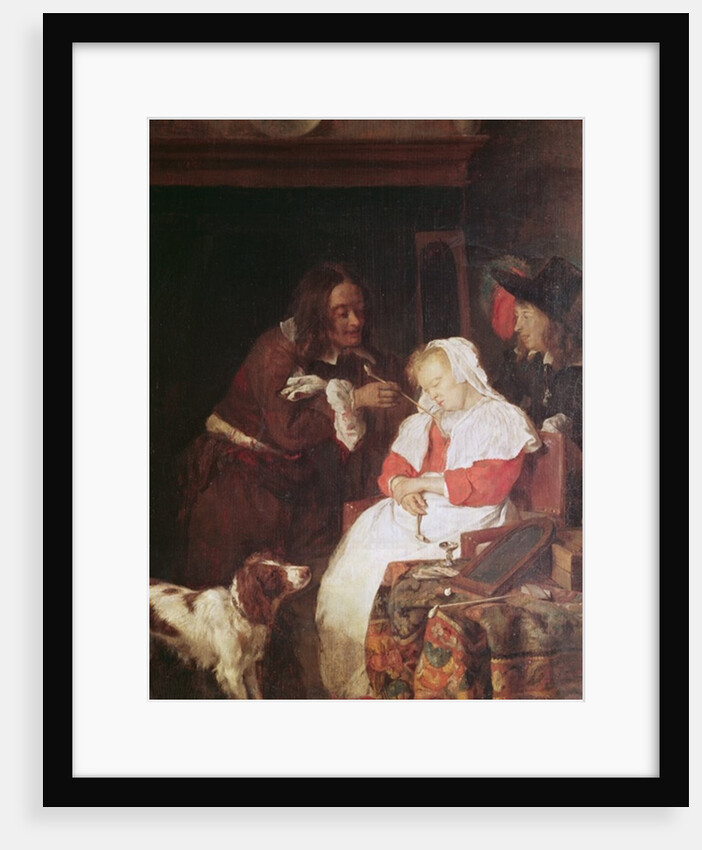 Two Men with a Sleeping Woman, c.1655-60 by Gabriel Metsu