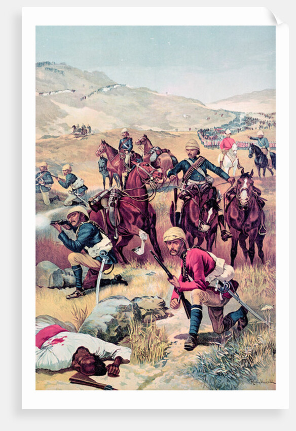 The Last Shot in the Soudan by Richard Caton Woodville