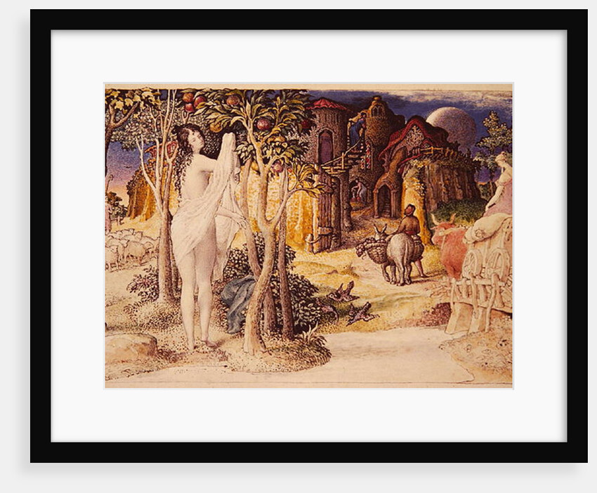 The Primitive City, 1822 by Edward Calvert