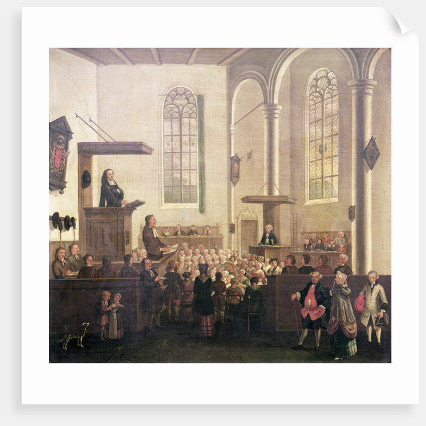 A Service in Old Cripplegate Church by School English
