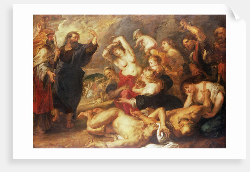 The Brazen Serpent, c.1635-40 by Peter Paul Rubens