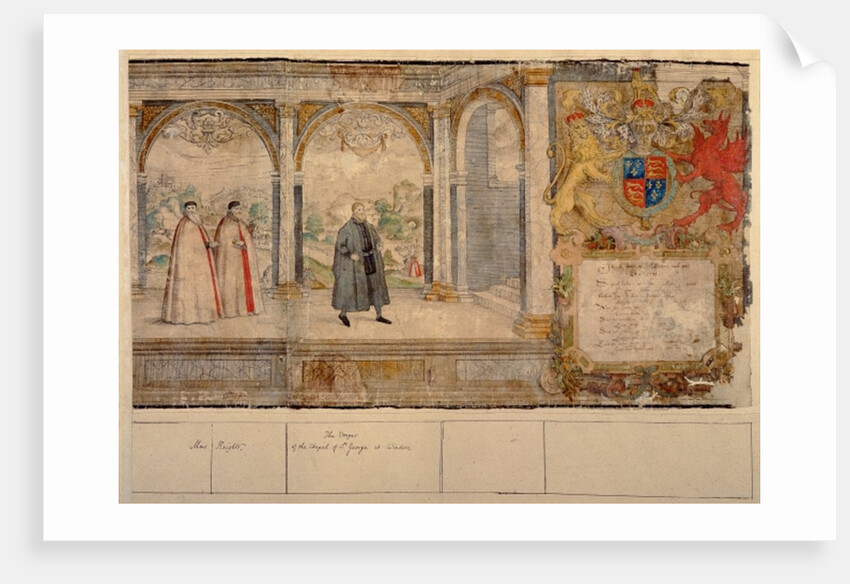 Imaginary Composite Procession of the Knights of the Garter at Windsor by English School