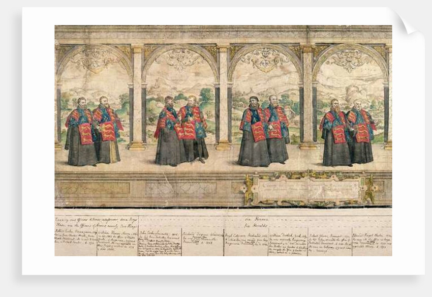 Imaginary Composite Procession of the Order of the Garter at Windsor by English School