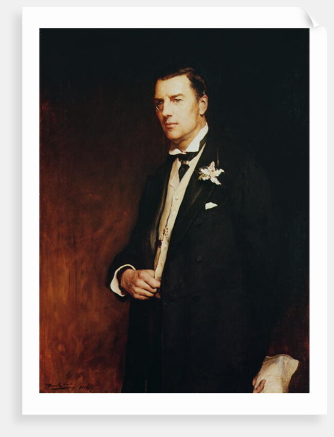 Portrait of Joseph Chamberlain, 1886 by Frank Holl