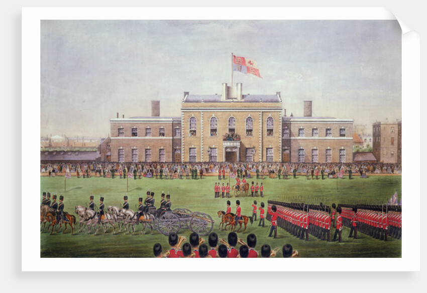 Grand Parade of the Hon Artillery Company by English photographer