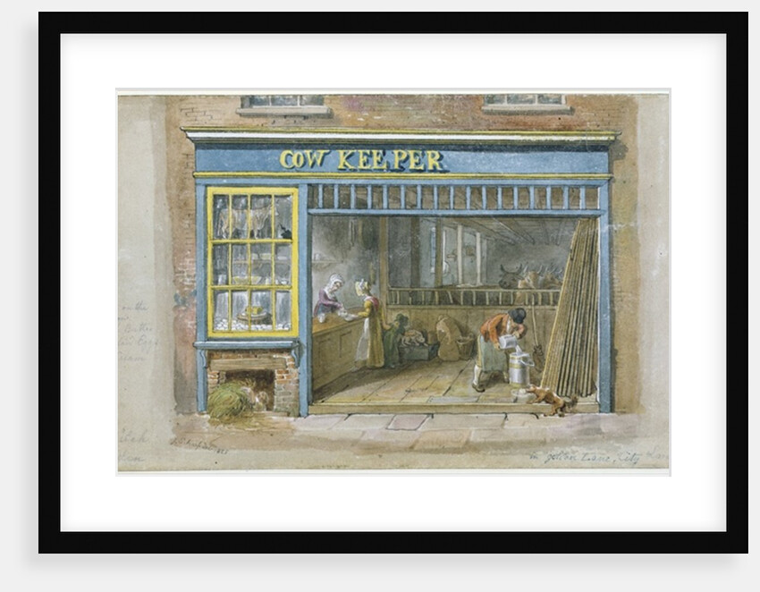 Cow Keeper, 1825 by George the Elder Scharf