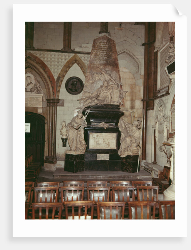 Funeral Monument to John Campbell, 2nd Duke of Argyll by Louis-Francois (1702-62) Roubillac