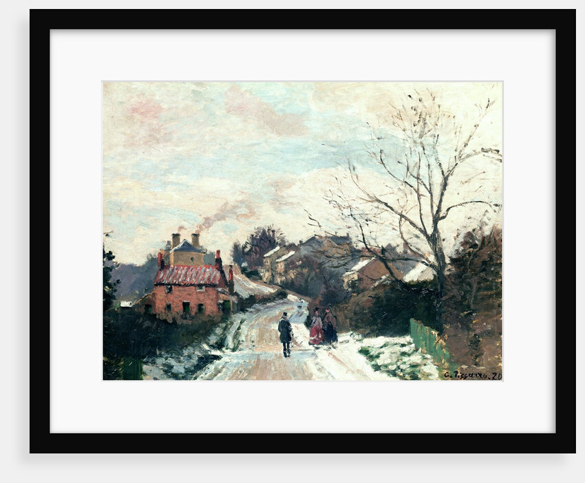 Fox hill, Upper Norwood, 1870 by Camille Pissarro