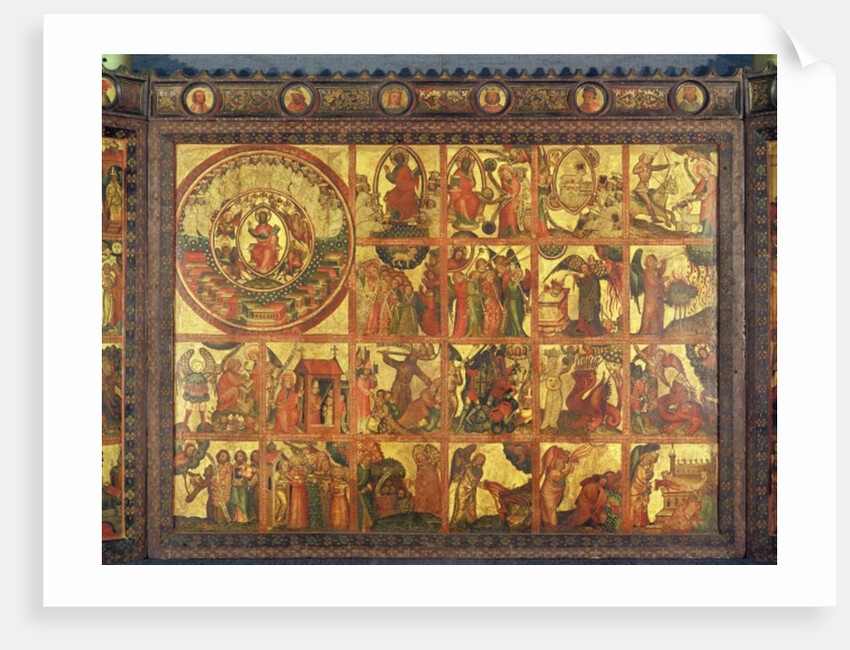 Altarpiece with 48 Scenes of the Apocalypse, c.1400 by Master Bertram of Minden