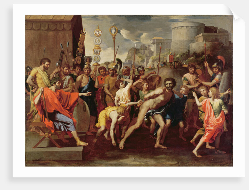 Camillus and the Schoolmaster of Falerii, c. 1635-40 by Nicolas Poussin