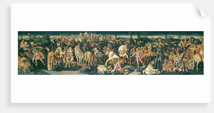 The Triumph of David and Saul, c.1445-55 by Francesco di Stefano Pesellino