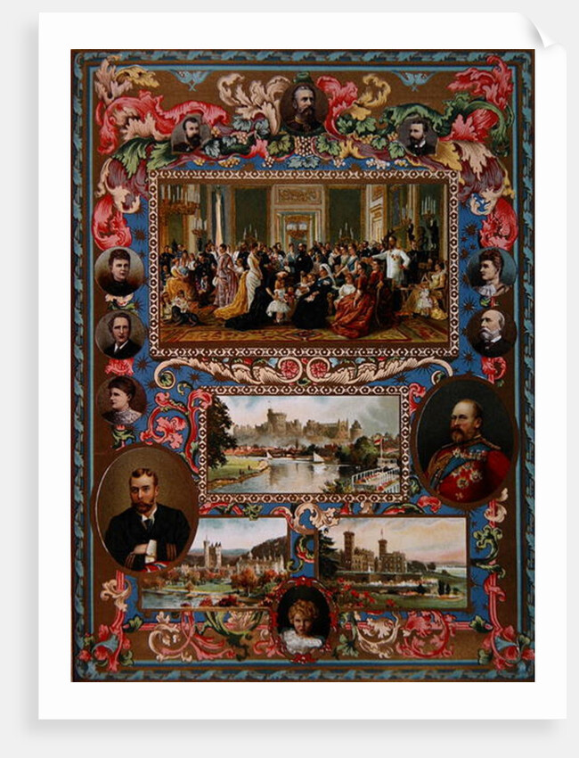 Life of Queen Victoria by English School