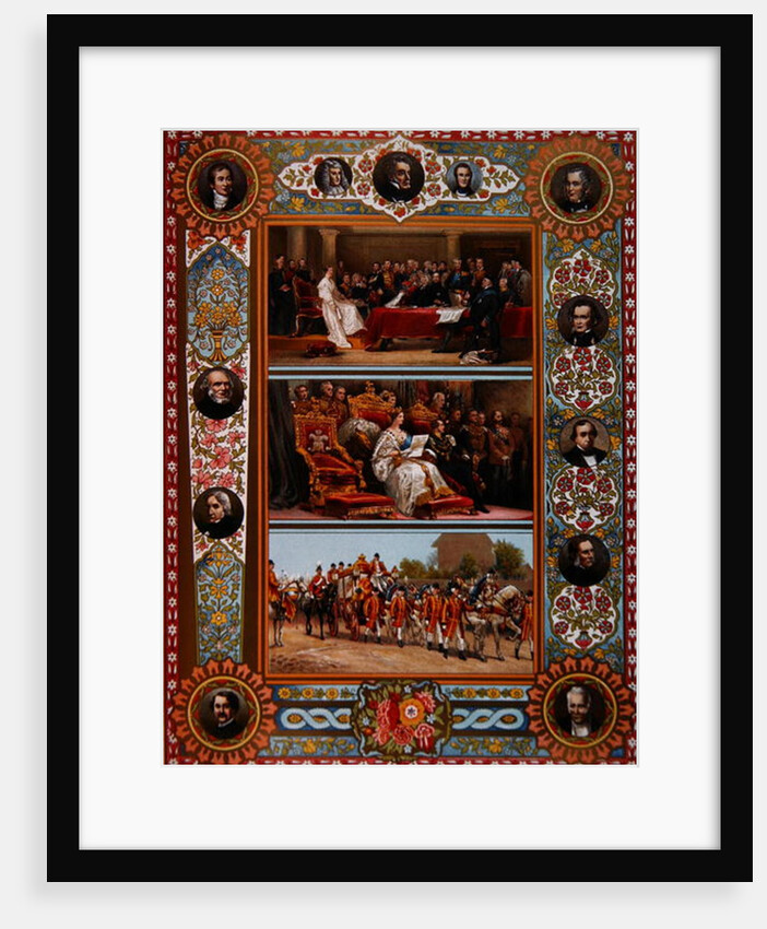 The Life of Queen Victoria by English School