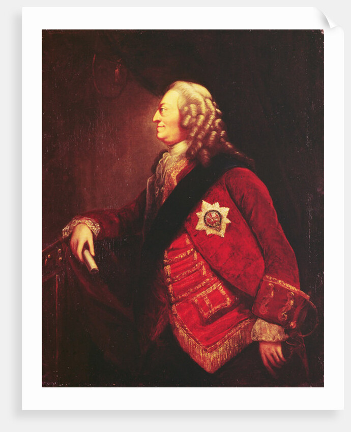 Portrait of King George II by English School