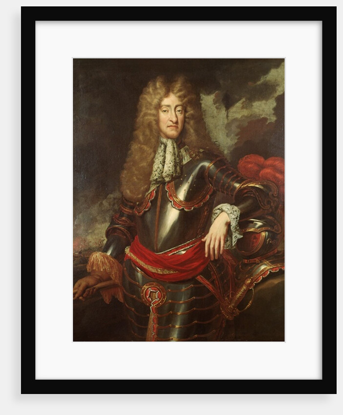 Portrait of King James II, c.1690 by English School