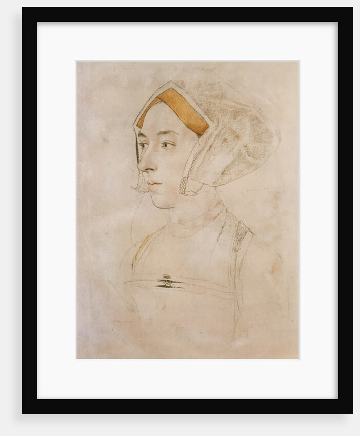 Portrait of Lady Willoughby by Hans Holbein the Younger