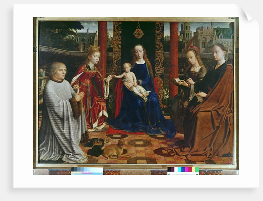 The Virgin and Child with Saints and Donor, 1523 by Gerard David