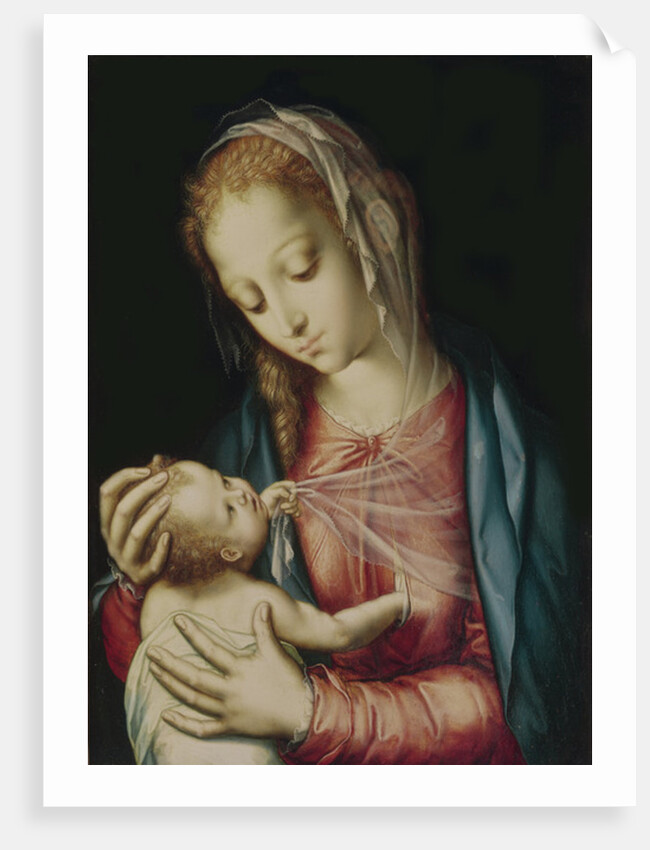 The Virgin and Child, c.1565-70 by Luis de Morales