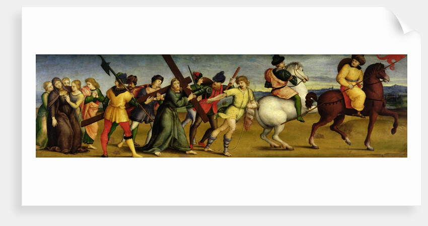 The Procession to Calvary, c.1504-05 by Raphael