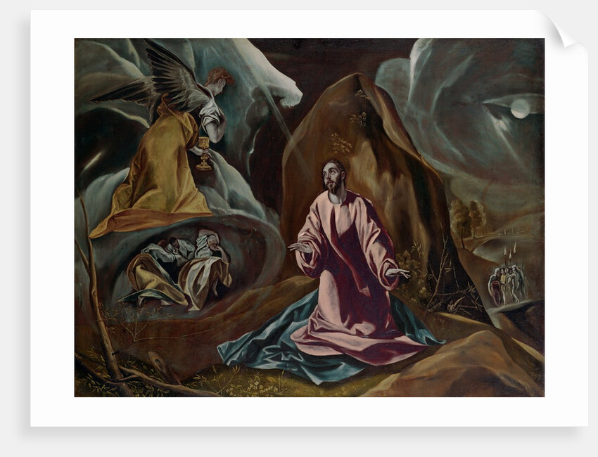 Agony in the Garden of Gethsemane, c.1590's by El Greco