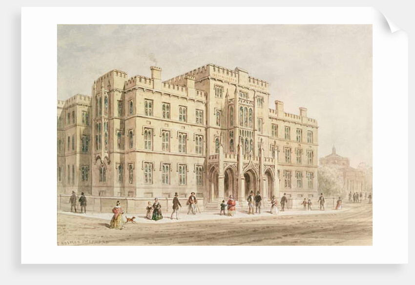 Westminster Hospital by Thomas Hosmer Shepherd