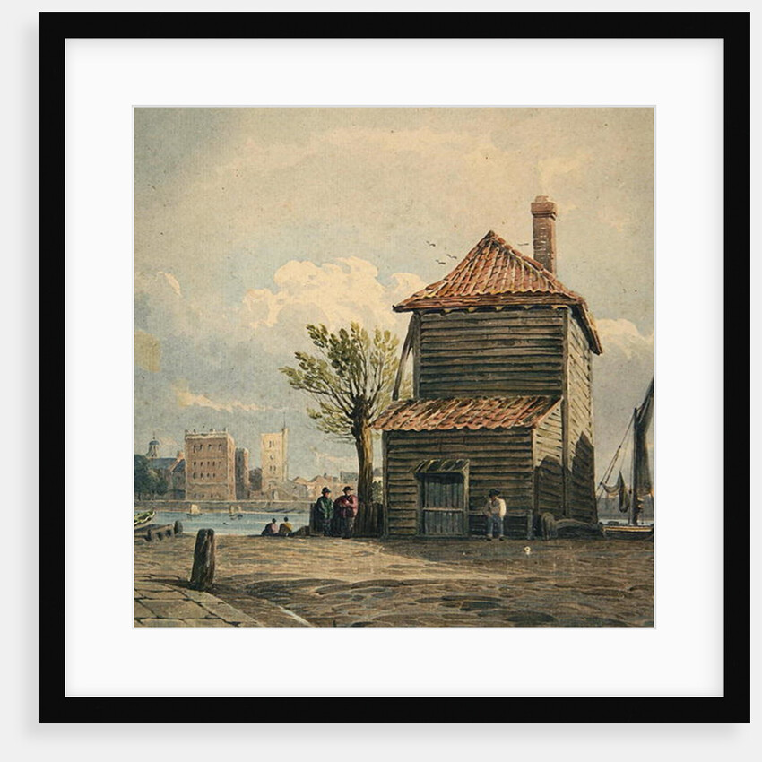 The Horse Ferry, Millbank by John Varley