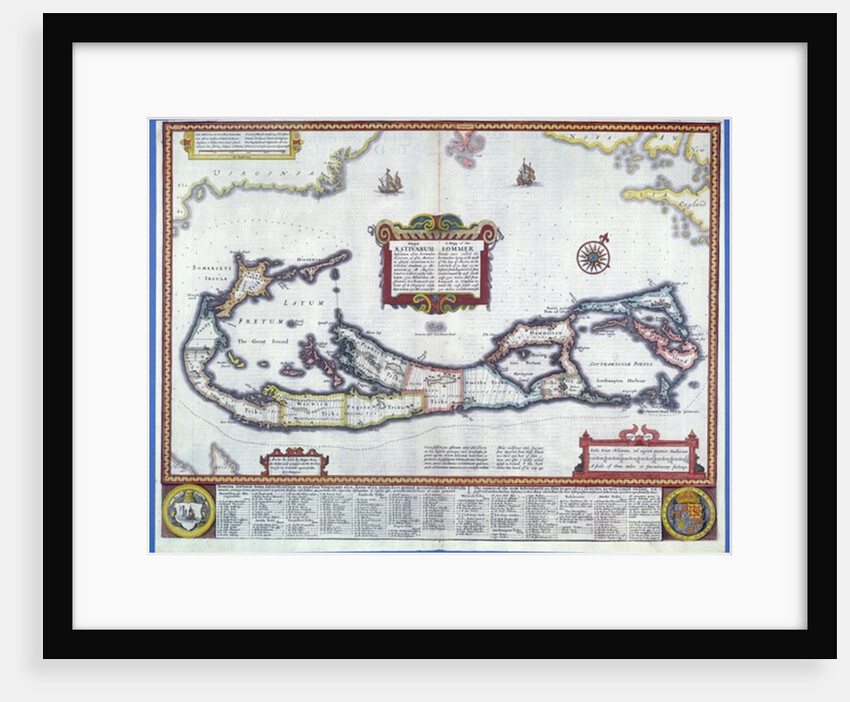 Map of Bermuda by School English