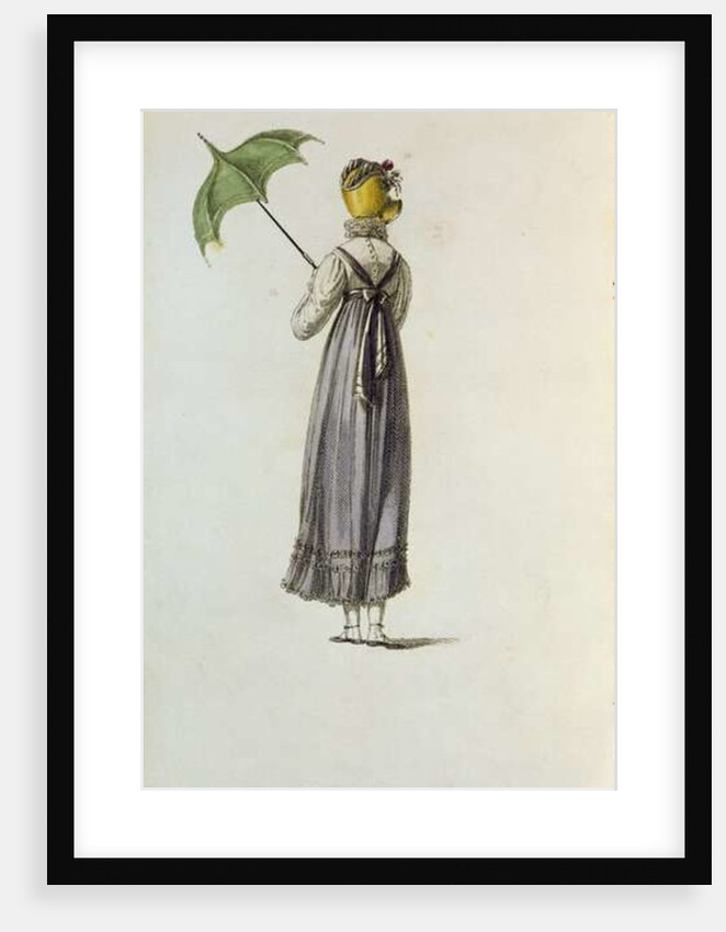 Walking Dress, 1814 by English School