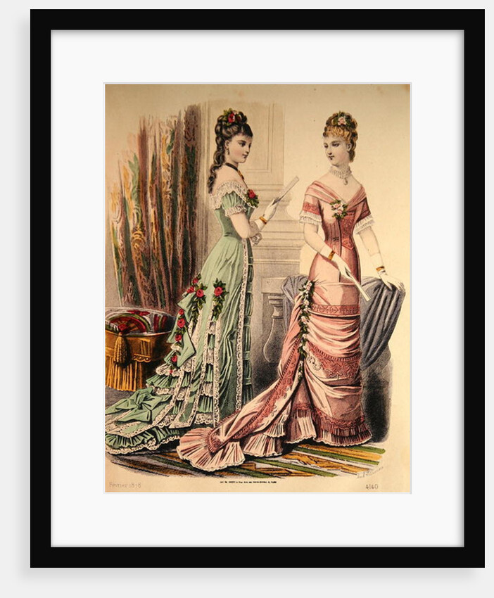 Paris fashion by French School