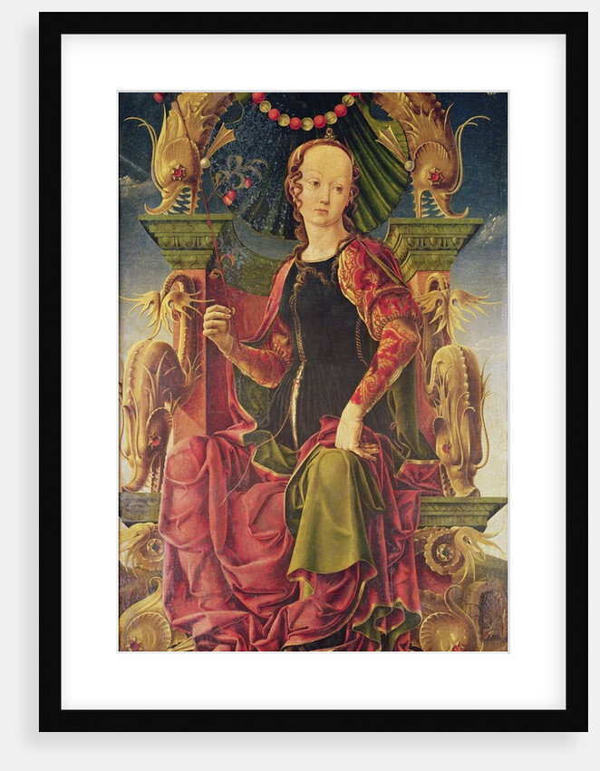 A Muse, c.1455-60 by Cosimo Tura