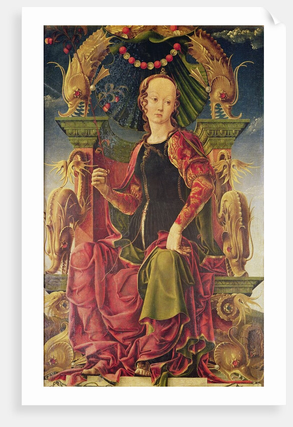 A Muse, c.1455-60 by Cosimo Tura