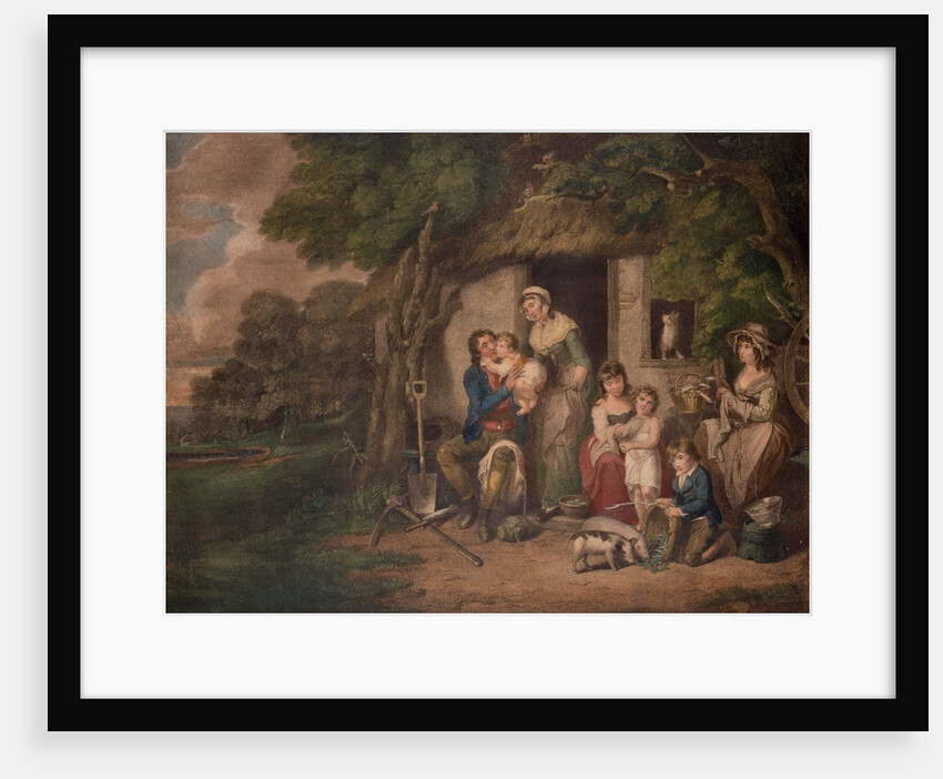 Saturday Evening, 1795 by William Redmore Bigg