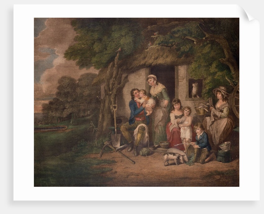 Saturday Evening, 1795 by William Redmore Bigg