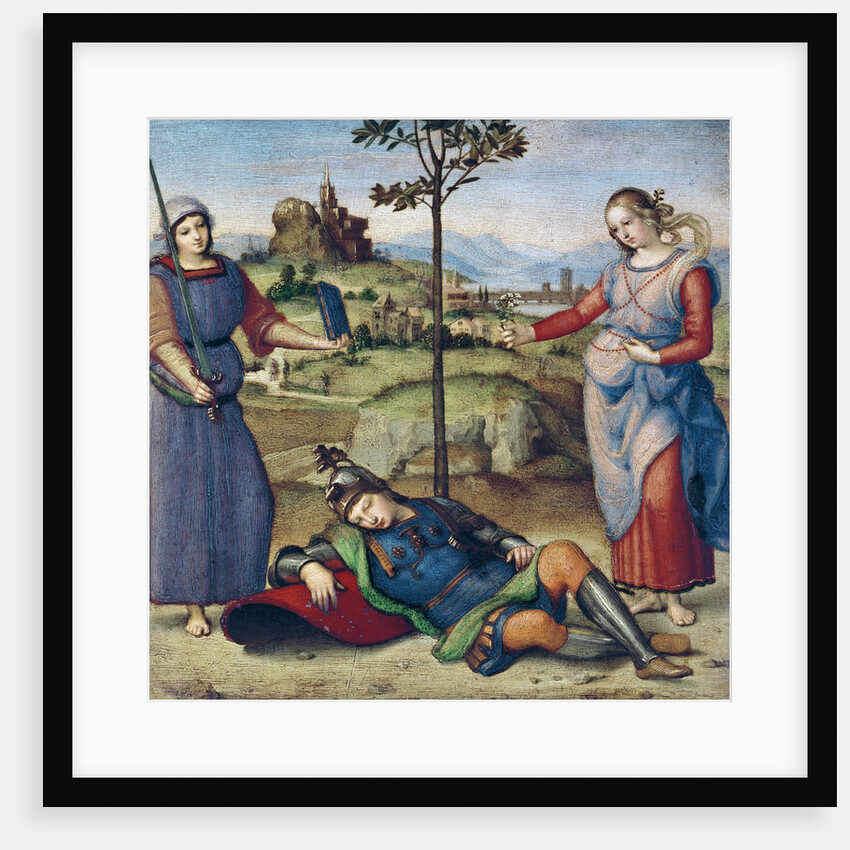 Vision of a Knight, c.1504 by Raphael