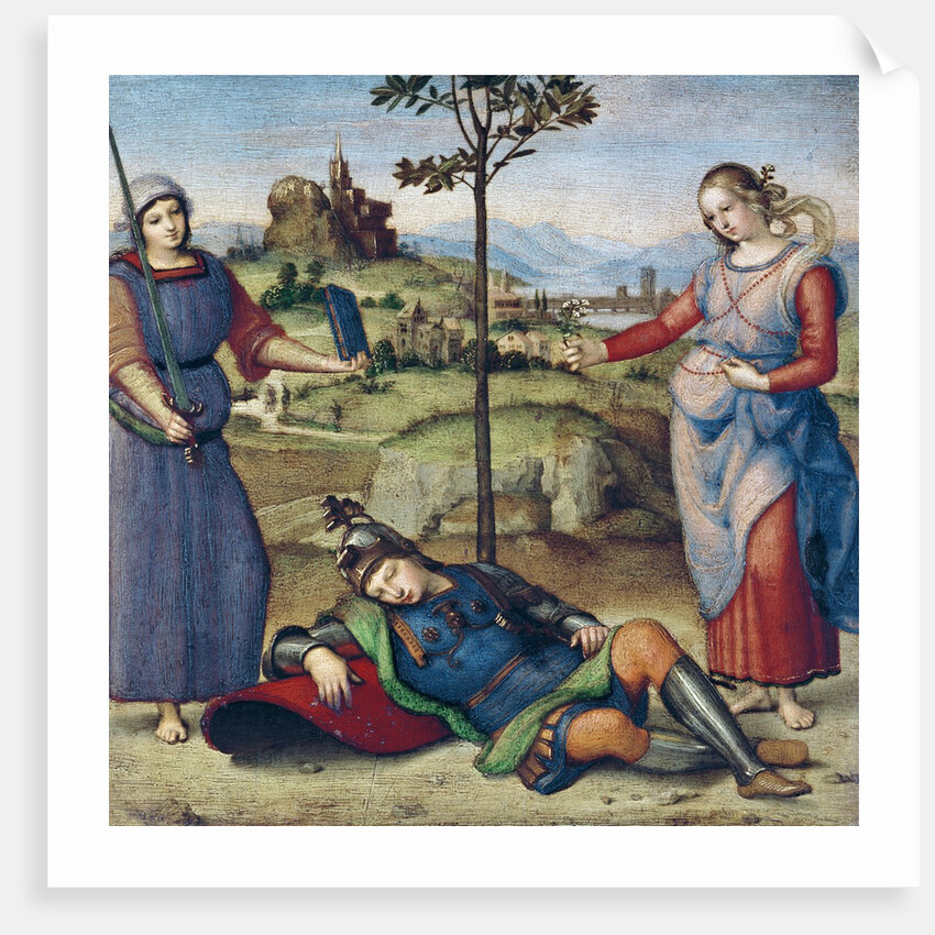 Vision of a Knight, c.1504 by Raphael