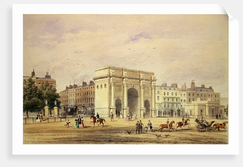 The Marble Arch by Thomas Hosmer Shepherd