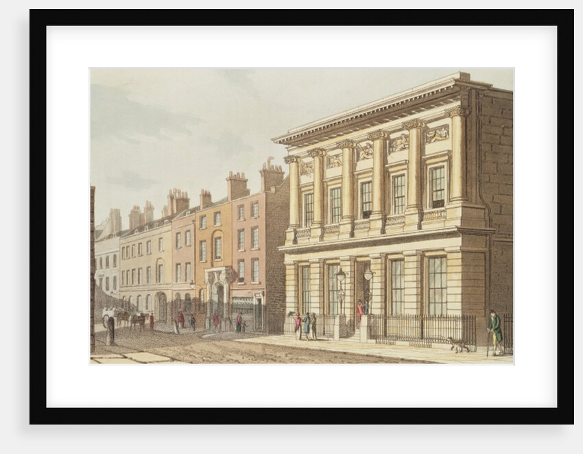 The London Commercial Sale Rooms by English School