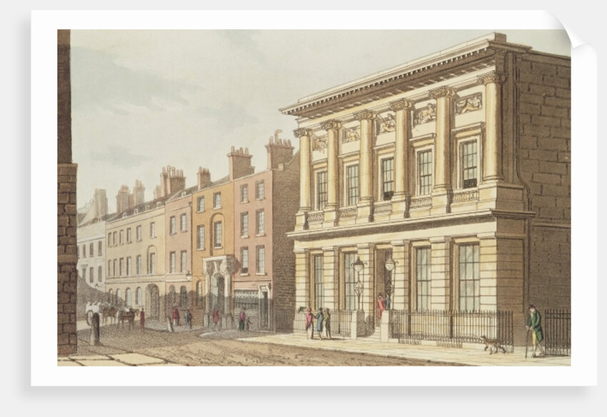 The London Commercial Sale Rooms by English School