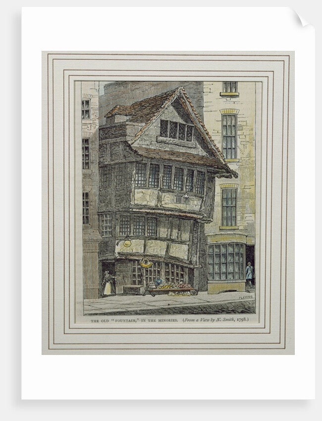 The Old Fountain in the Minories by School English