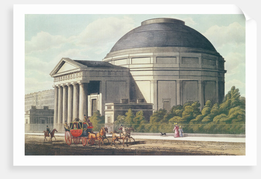 View of the Colosseum, Regent's Park by School English