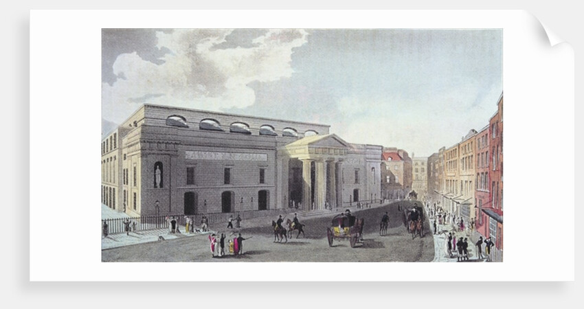 Theatre royal, Covent Garden, 1809 by School English