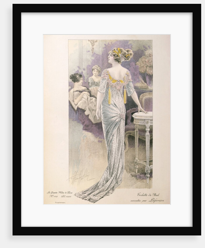 Ball gown by School French