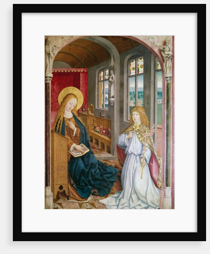 The Annunciation by Master of Liesborn
