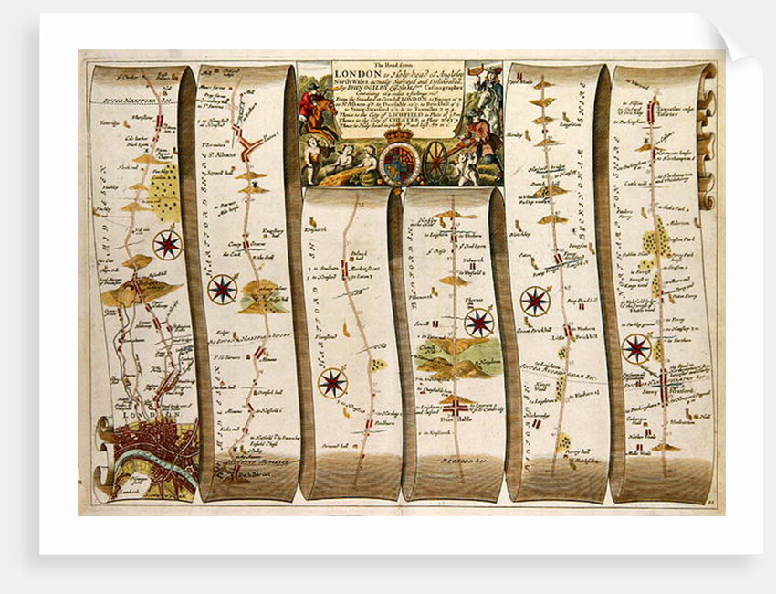 The Road from London to Holy-Head by John Ogilby