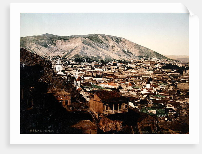 Vintage postcard of Tbilisi, 1890s by Russian Photographer
