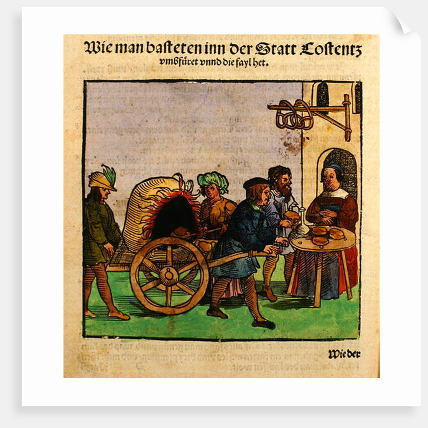 How they made bread at the Council of Constance by Ulrich von Richental